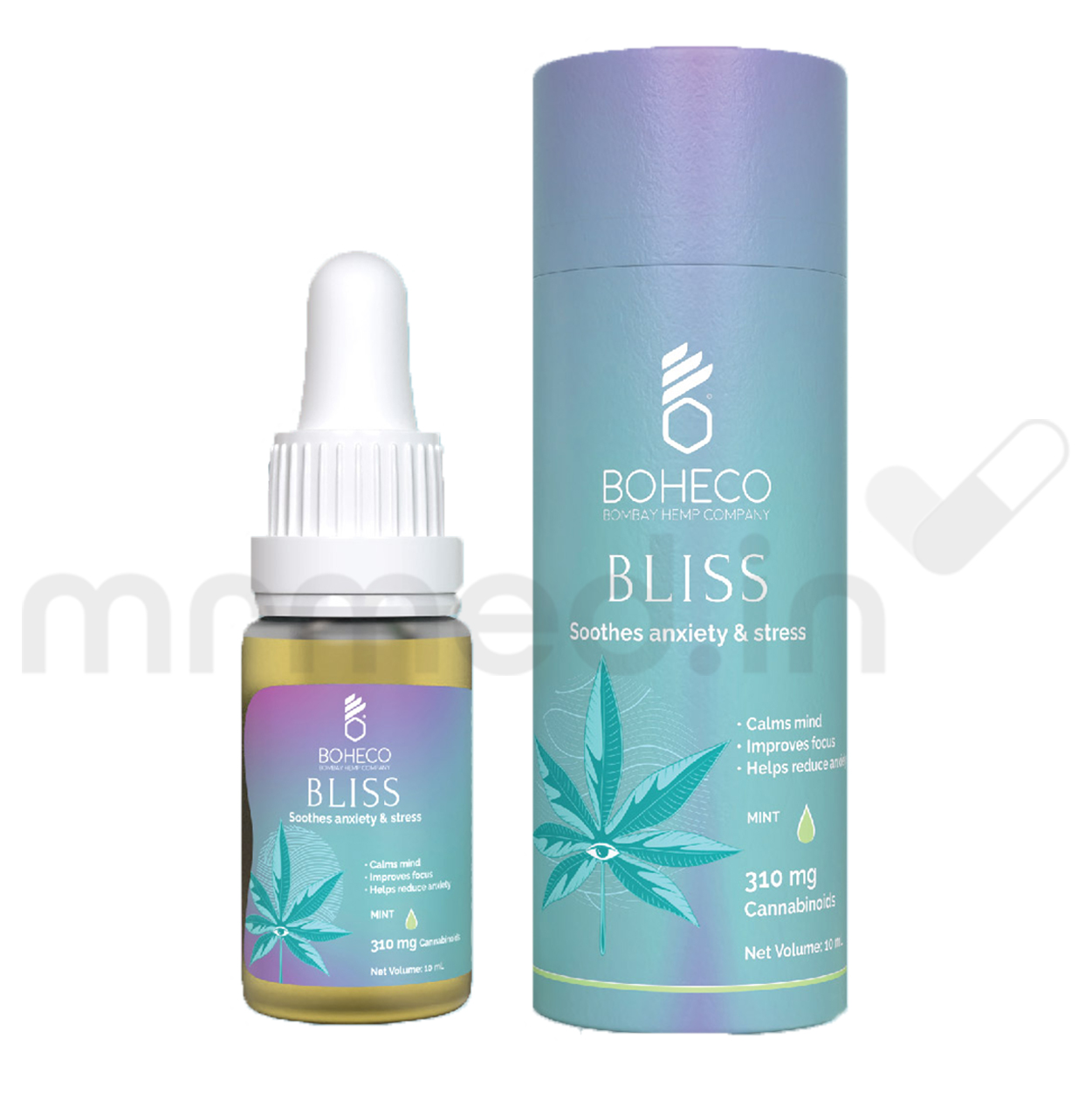 Bliss Soothes Anxiety & Stress Mint 10ml