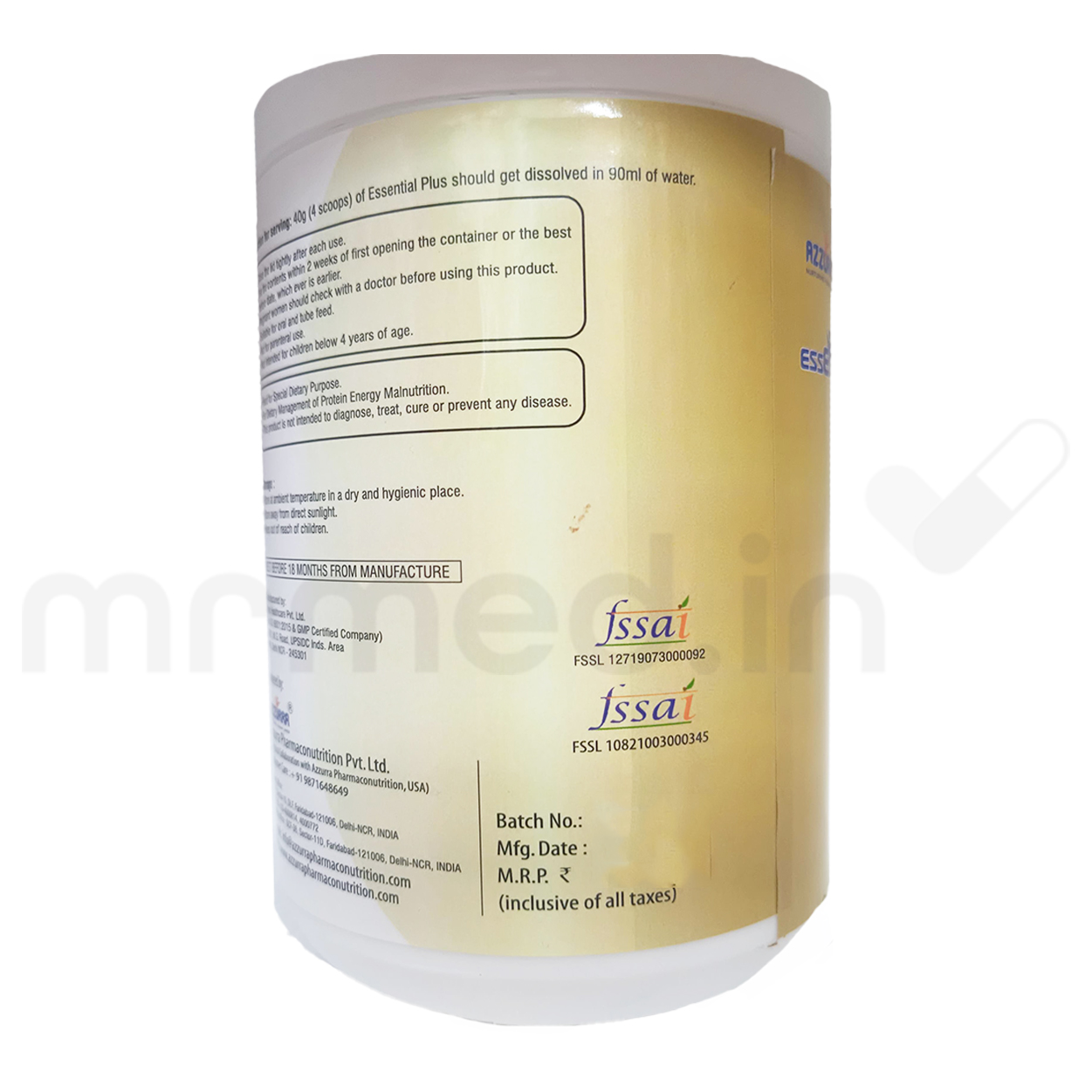 Buy Essential Plus Powder 400gm Online: Uses, Price, & Side Effects | MrMed