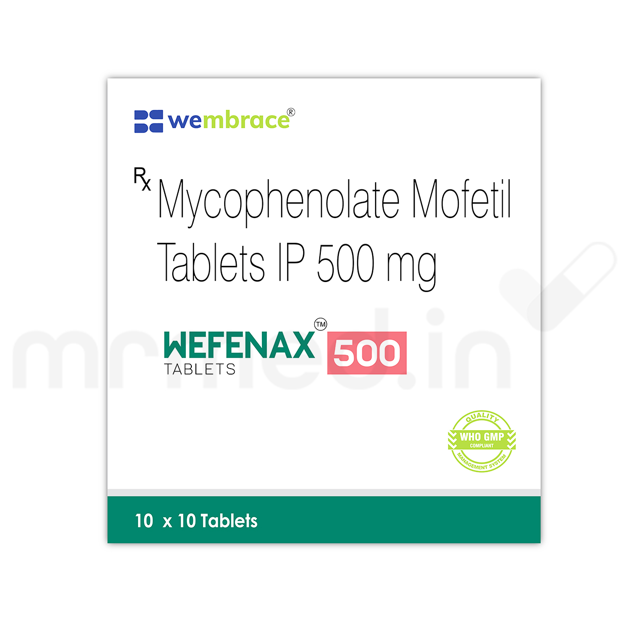 Wefenax 500mg Tablet