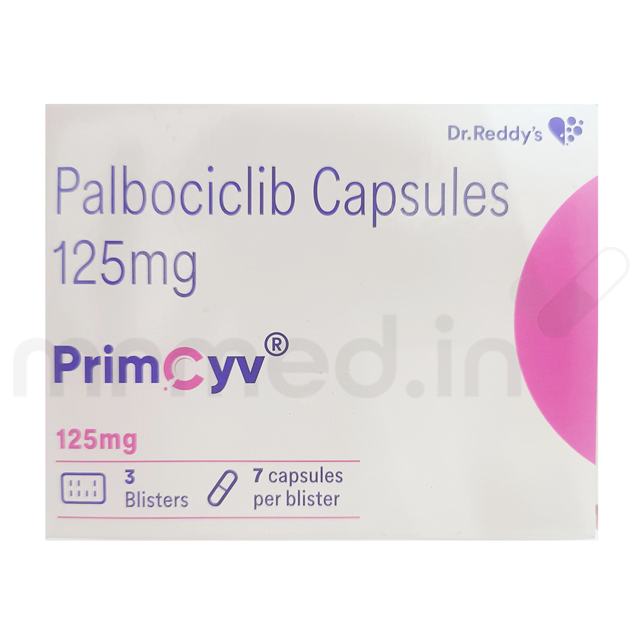 Primcyv 125mg Capsule 7's