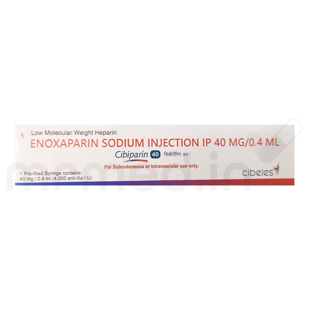 Cibiparin 40mg Injection