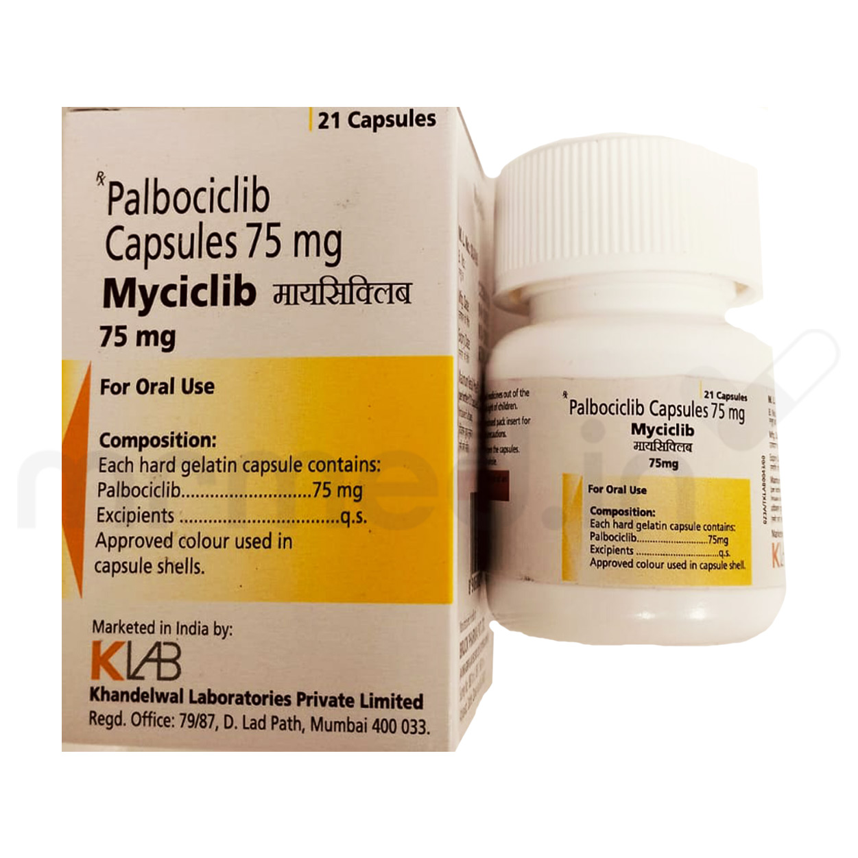 Myciclib 75mg Capsule