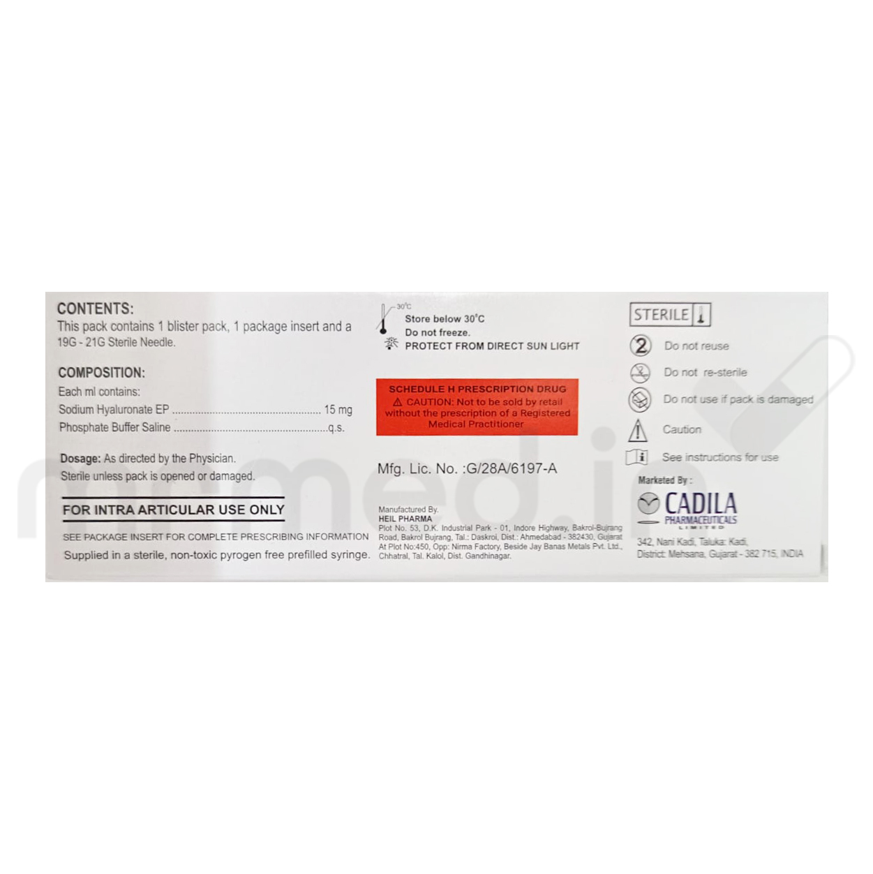 Buy Halonix 1.5% Injection 2ml Online: Uses, Price and Composition