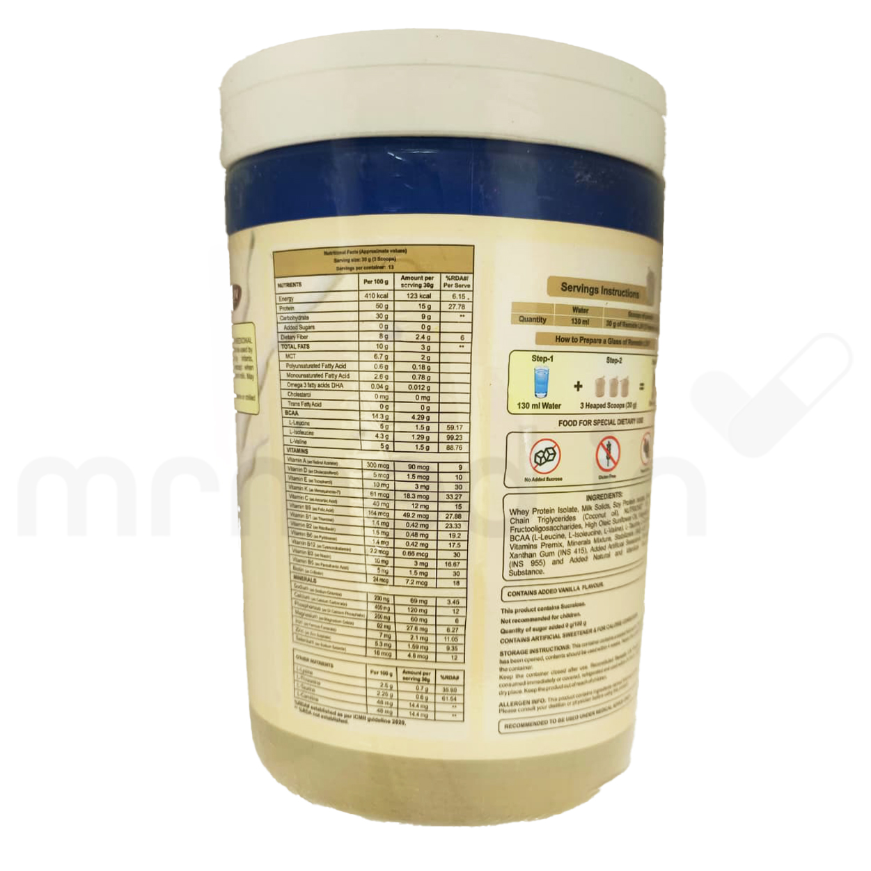 Buy Rematin Liv Vanilla Powder 400gm Online: View Uses, Price, and Side ...