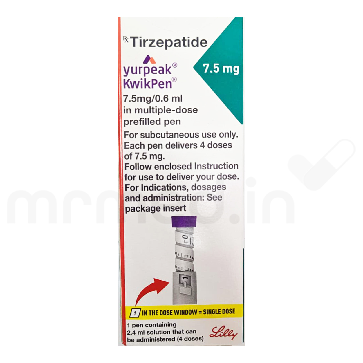 Yurpeak 7.5mg Kwikpen