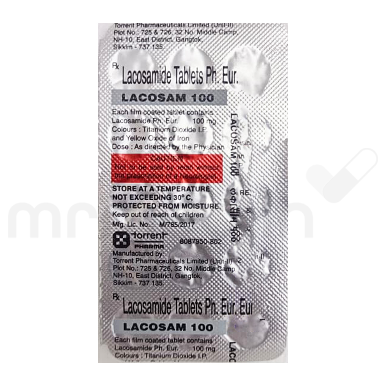 Lacosam 100mg Tablet Buy Online: Price, Uses, Dosage & Composition