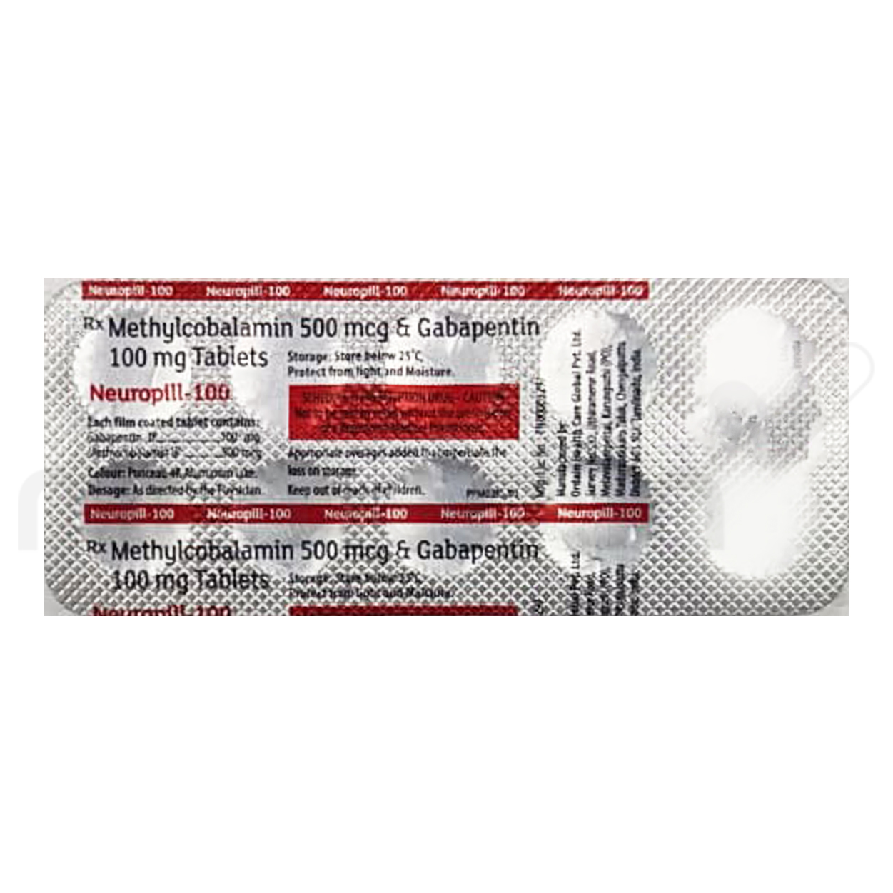 Buy Neuropill 100mg Tablet Online: Uses, Price and Benefits | MrMed