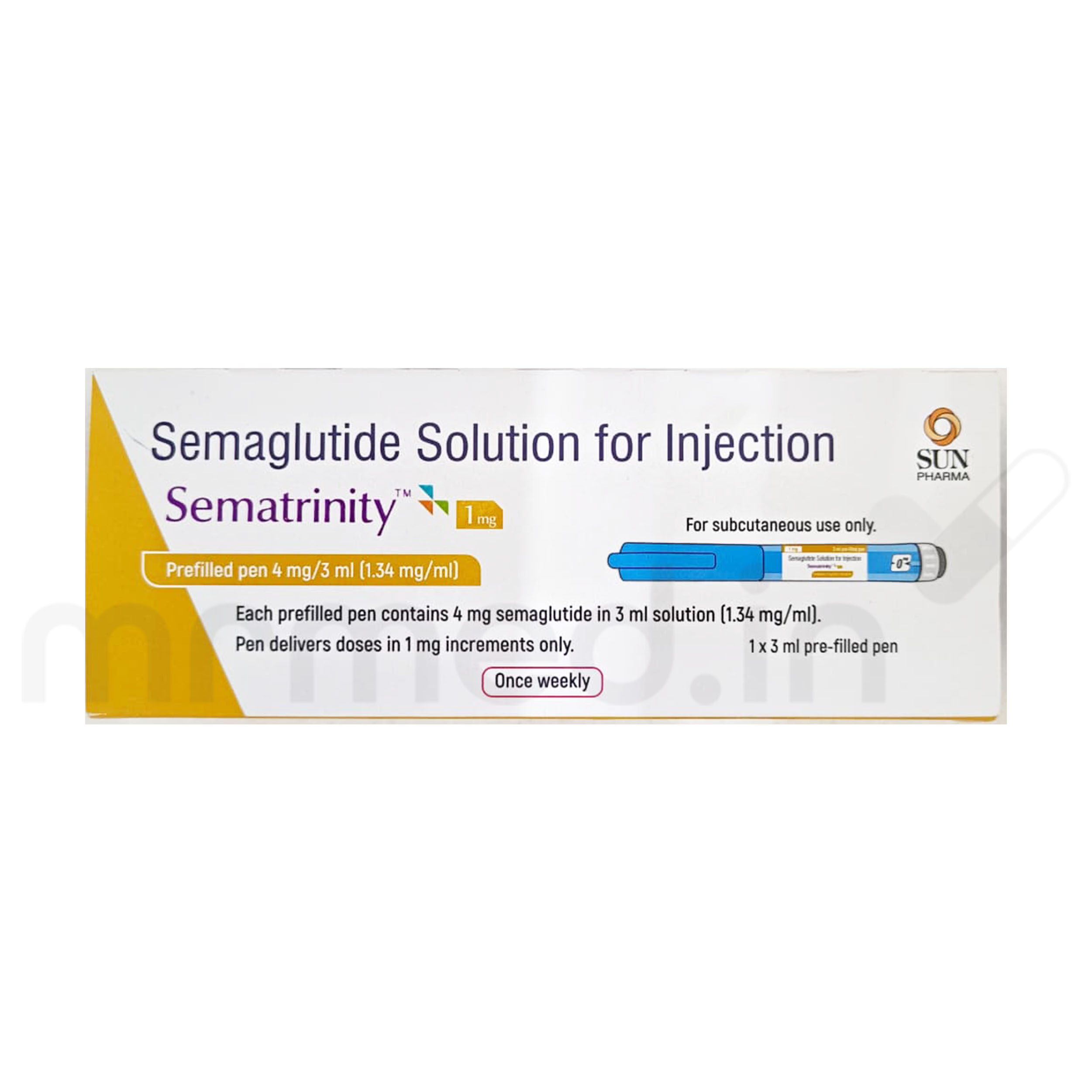 Sematrinity 4mg Injection: Uses, Dosage & Heart Benefits (Semaglutide)