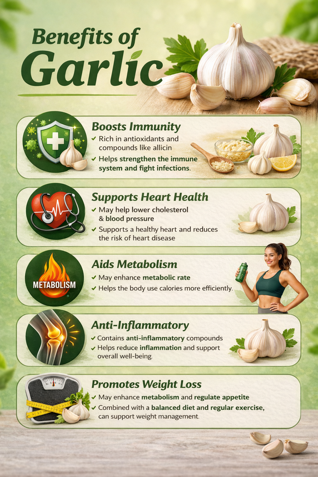 Garlic and Weight Management: Benefits, Myths, and What Science Really Says