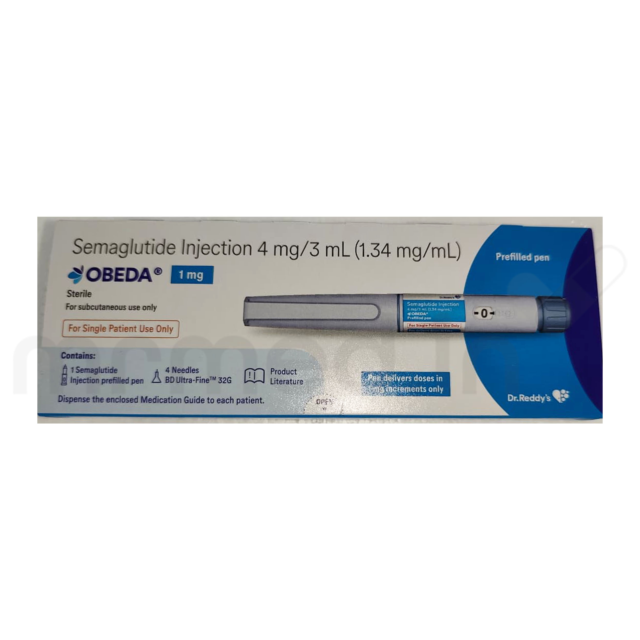 Obeda 4mg FlexTouch (Generic Semaglutide) Injection: Uses & Price
