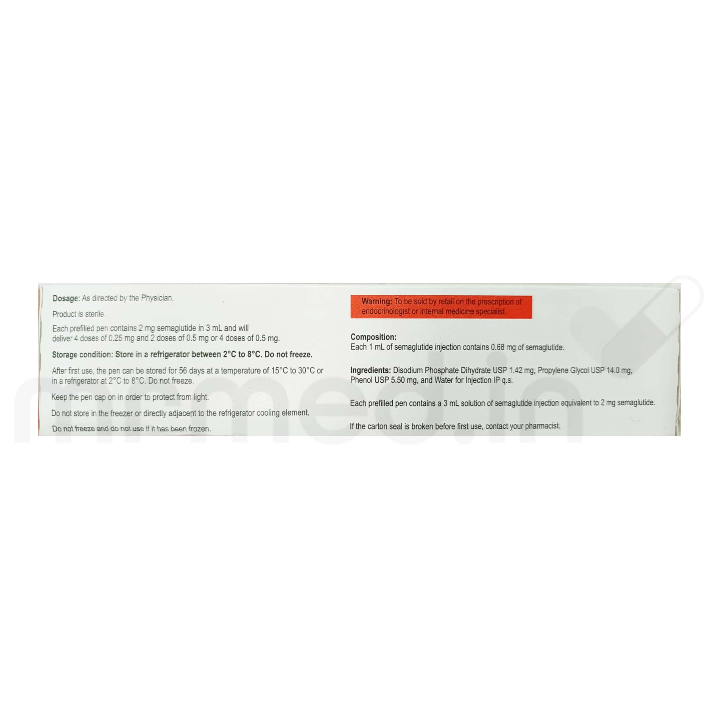 Semabest 2mg Injection (Generic Semaglutide): Uses, Benefits & Price