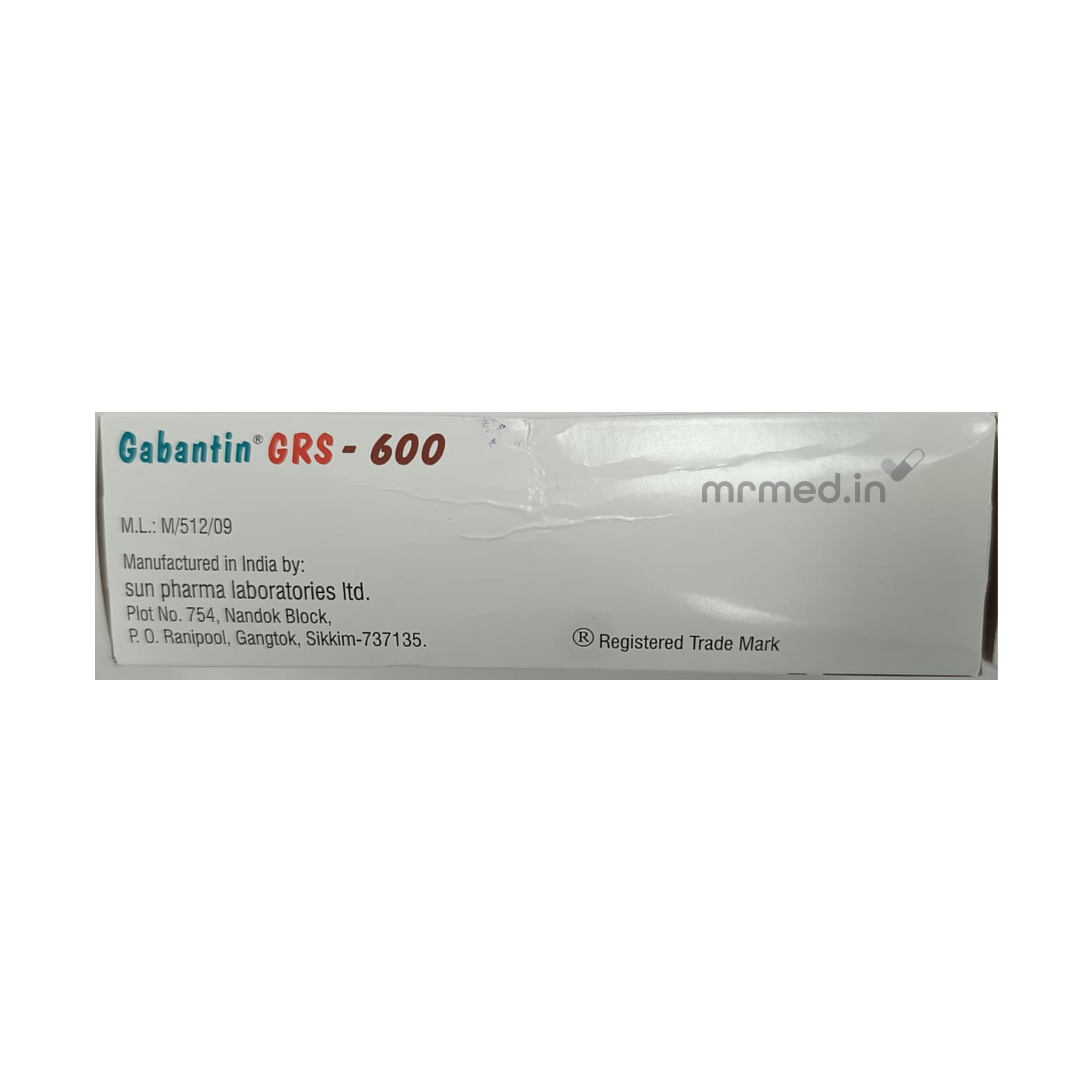 Buy Gabantin GRS 600mg Tablet Online: View Uses and Side Effects