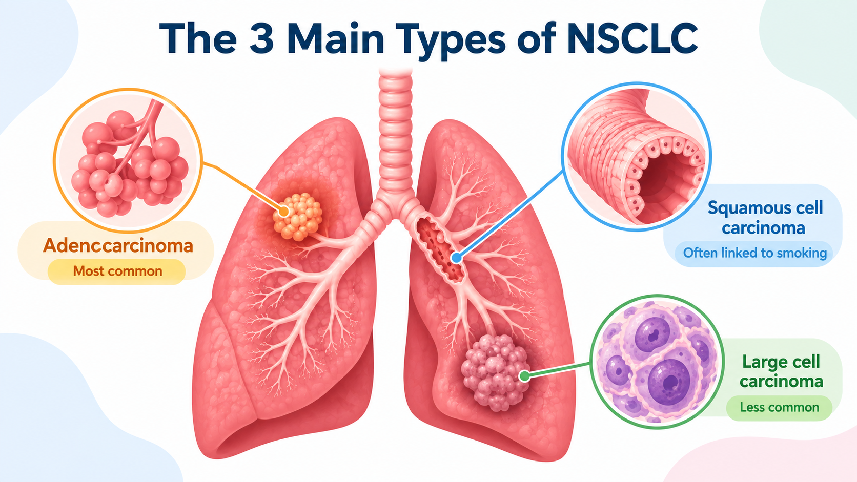 Main Types of non-small cell lung cancer