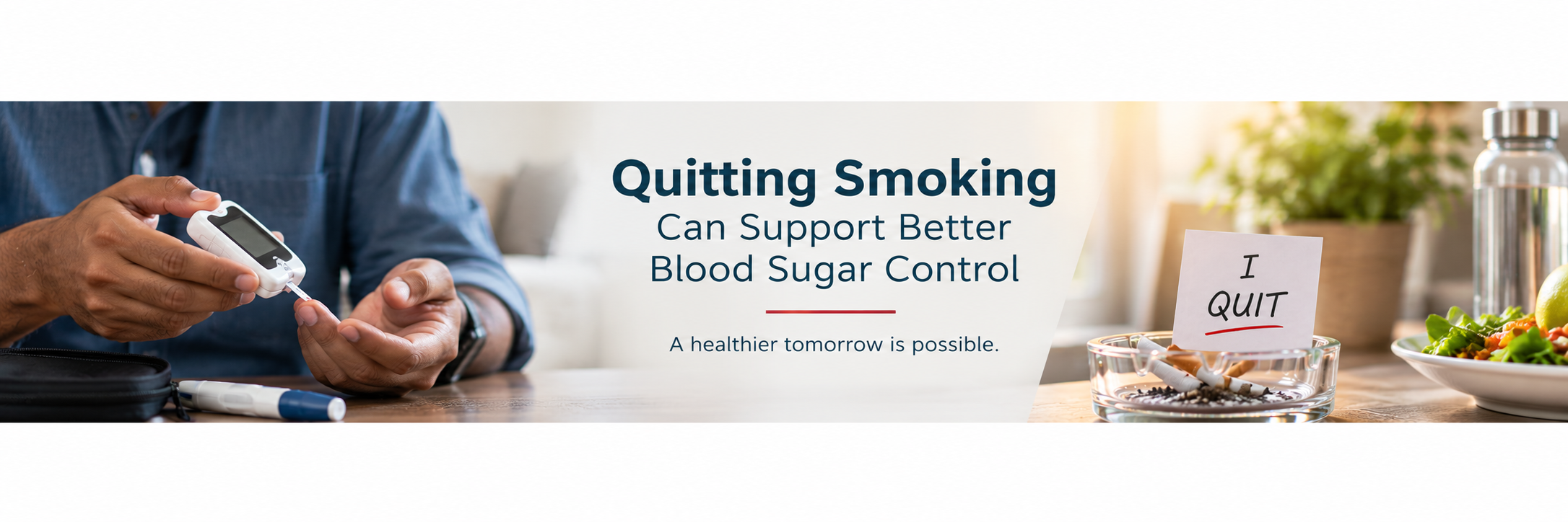 its a Quit Smoking banner