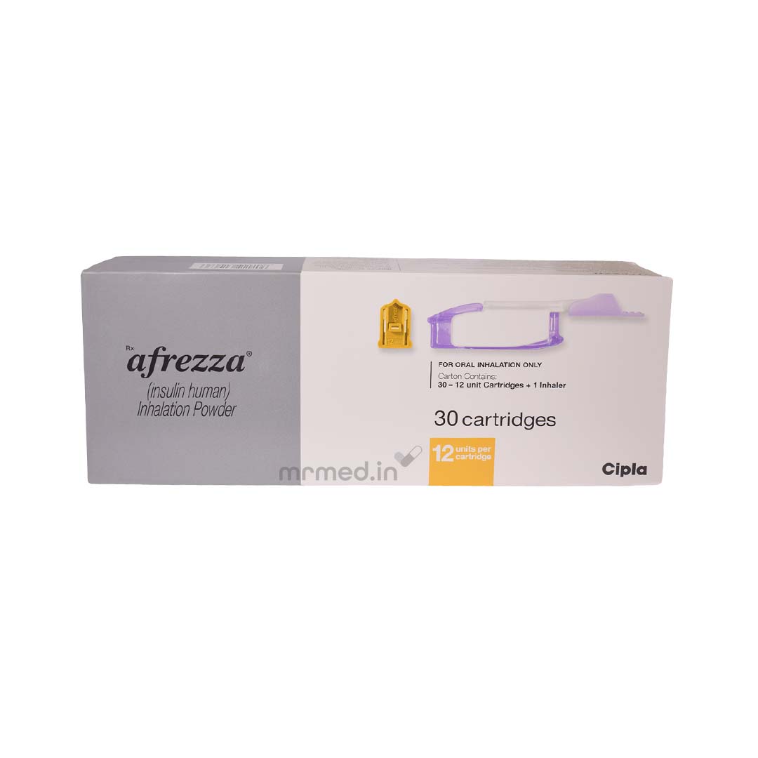 Afrezza 12IU Cartridge 30's
