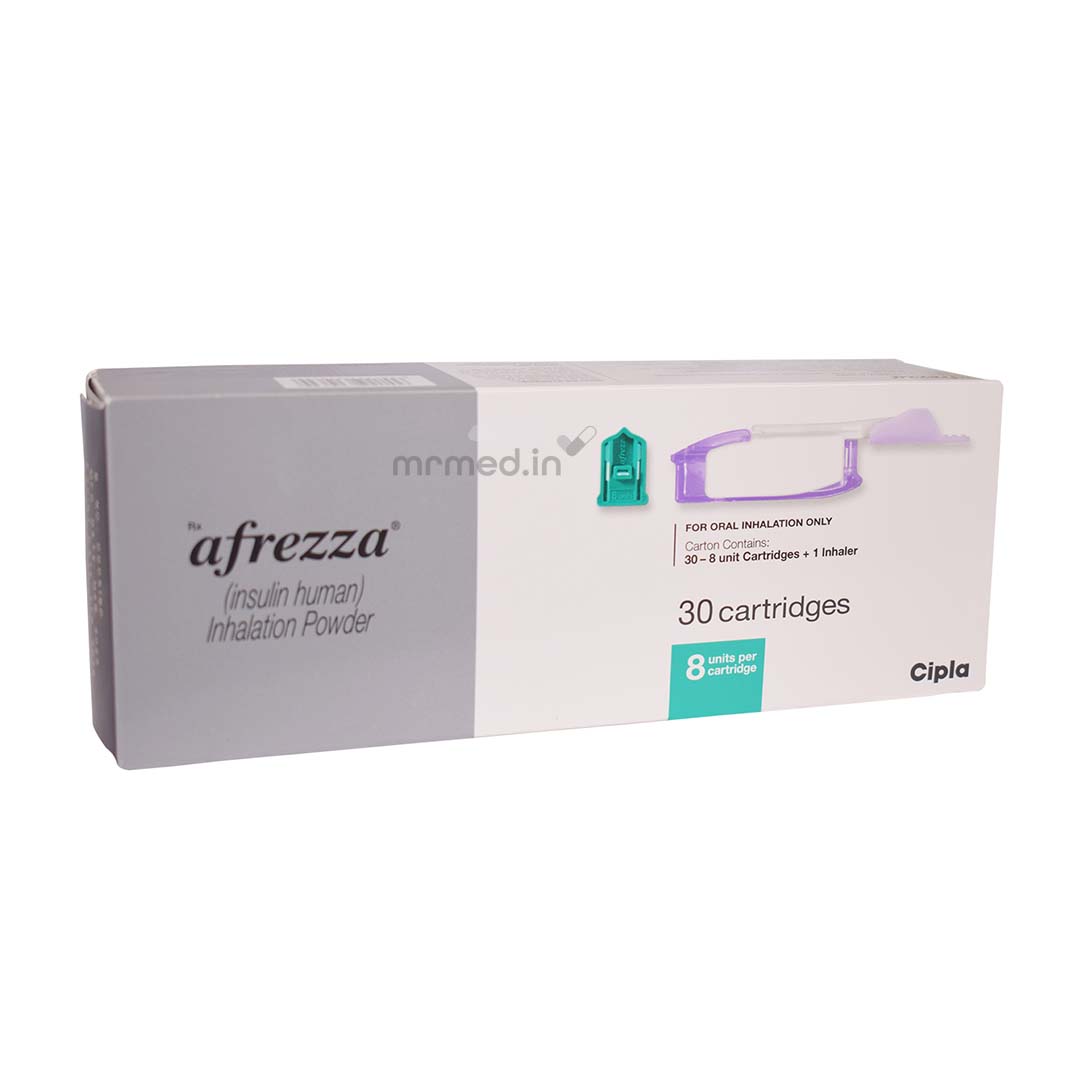 Afrezza 8IU Cartridge 30's