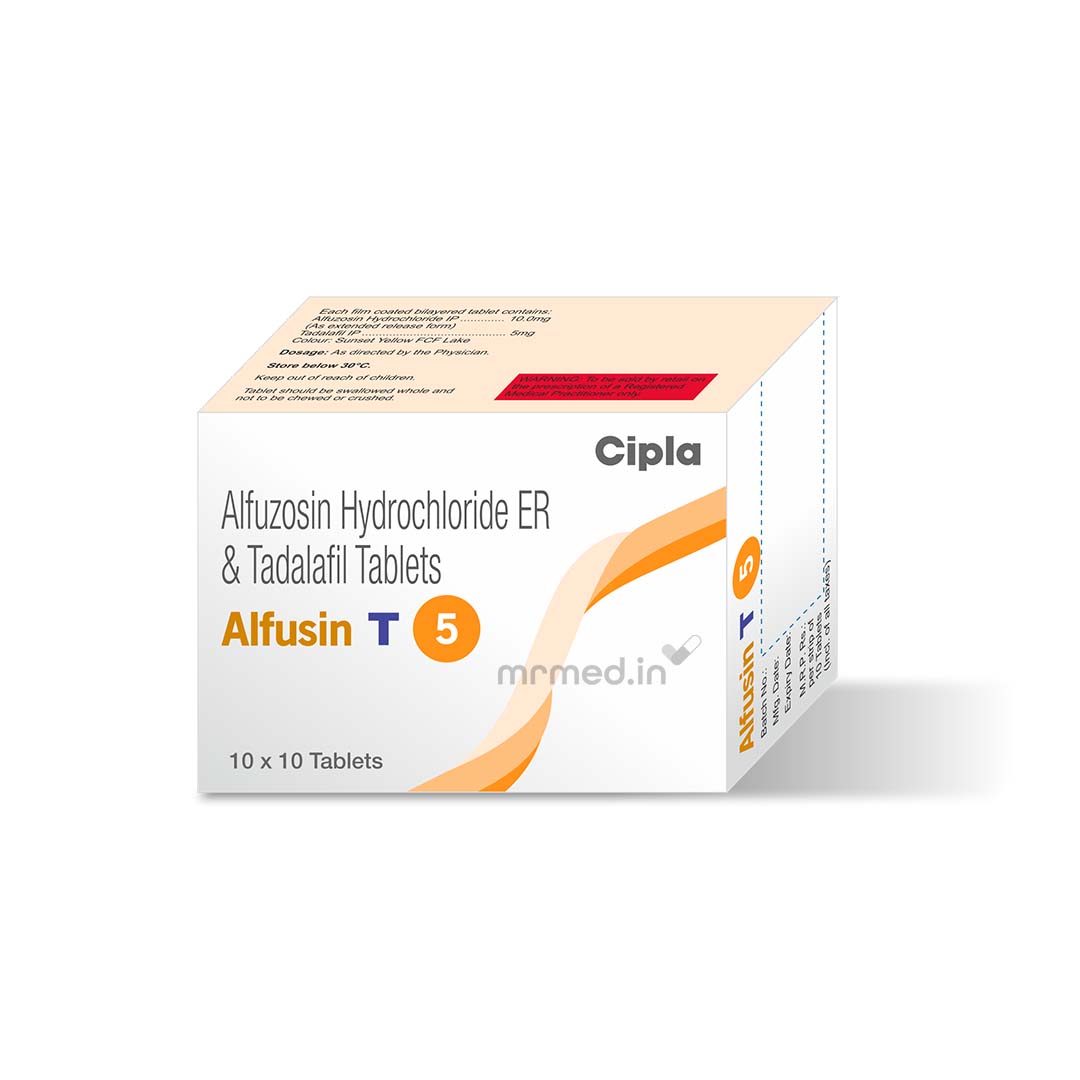 Alfusin T 5mg Tablet