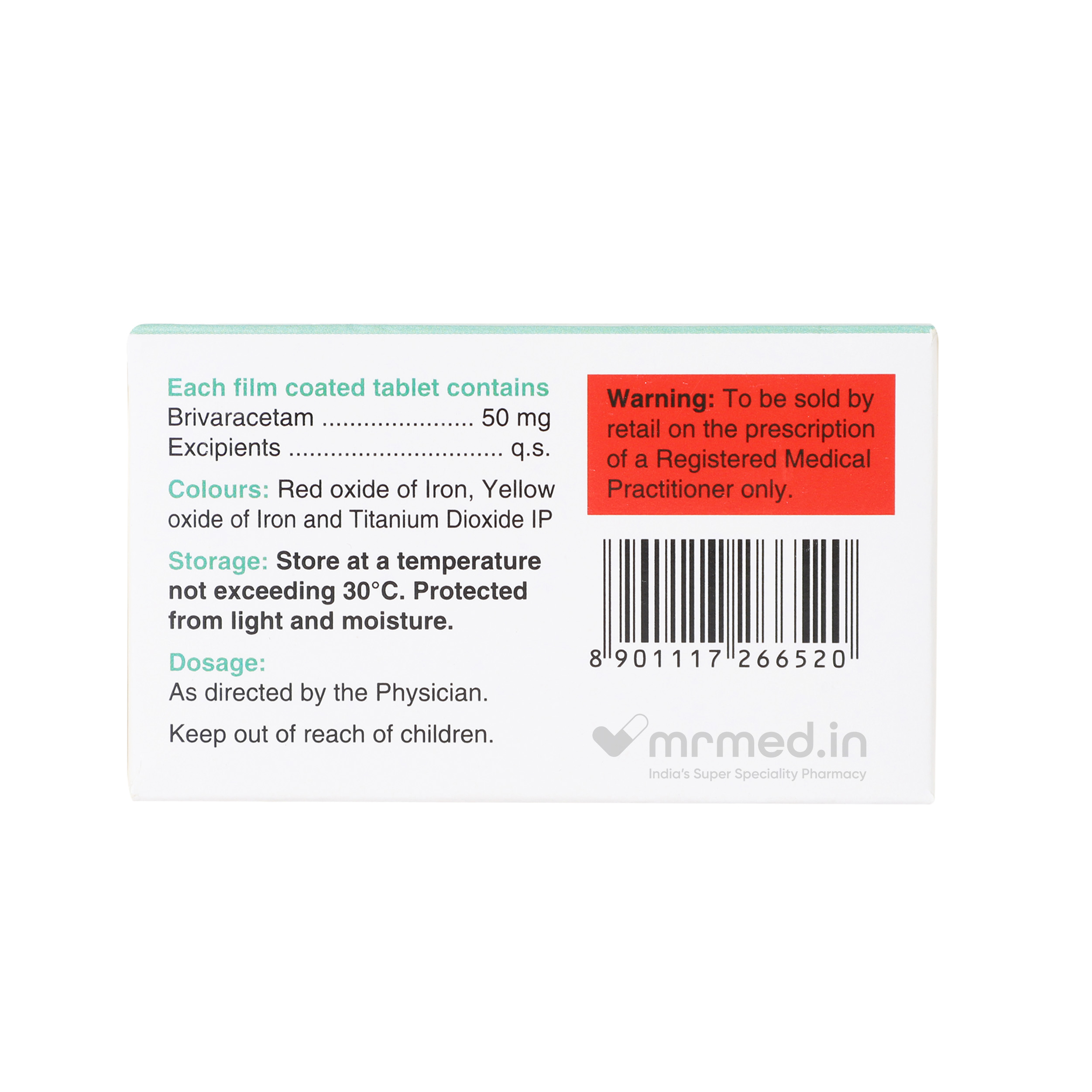 Brivepsy 50mg Tablet