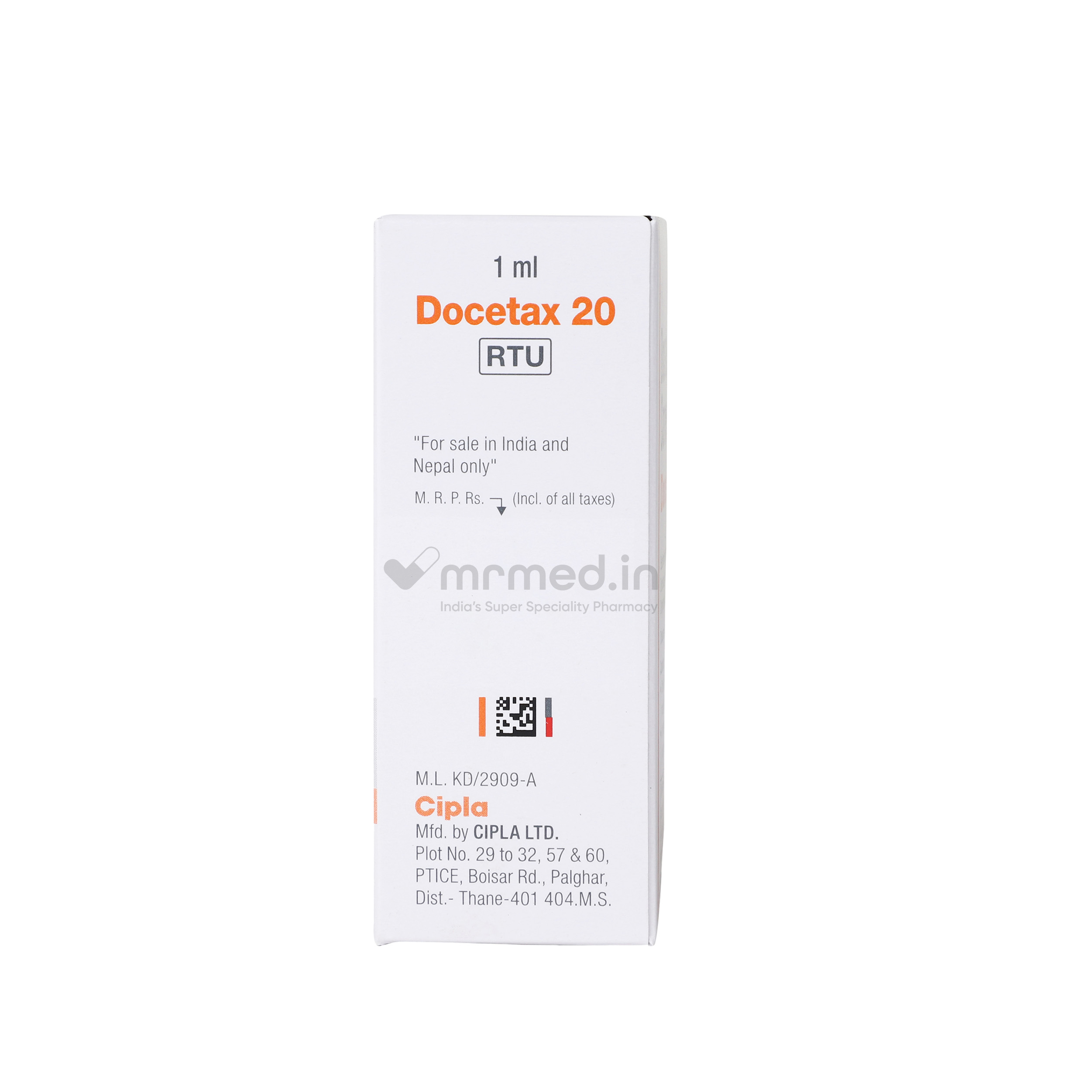 Docetax 20mg Injection