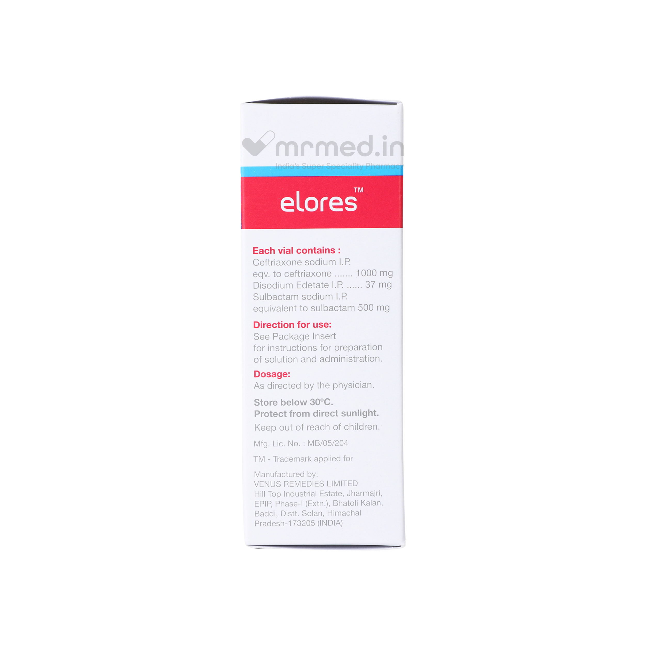 Elores 1.5gm Injection