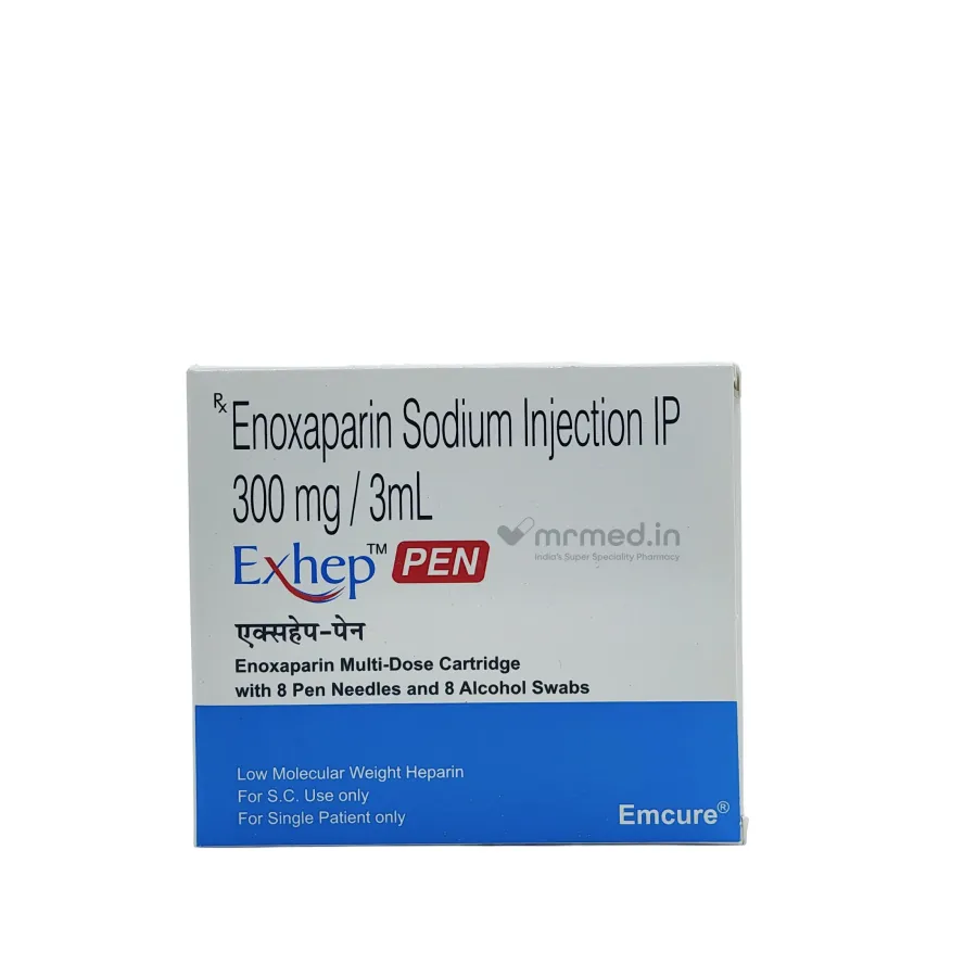 Exhep 300mg Pen Injection 3ml