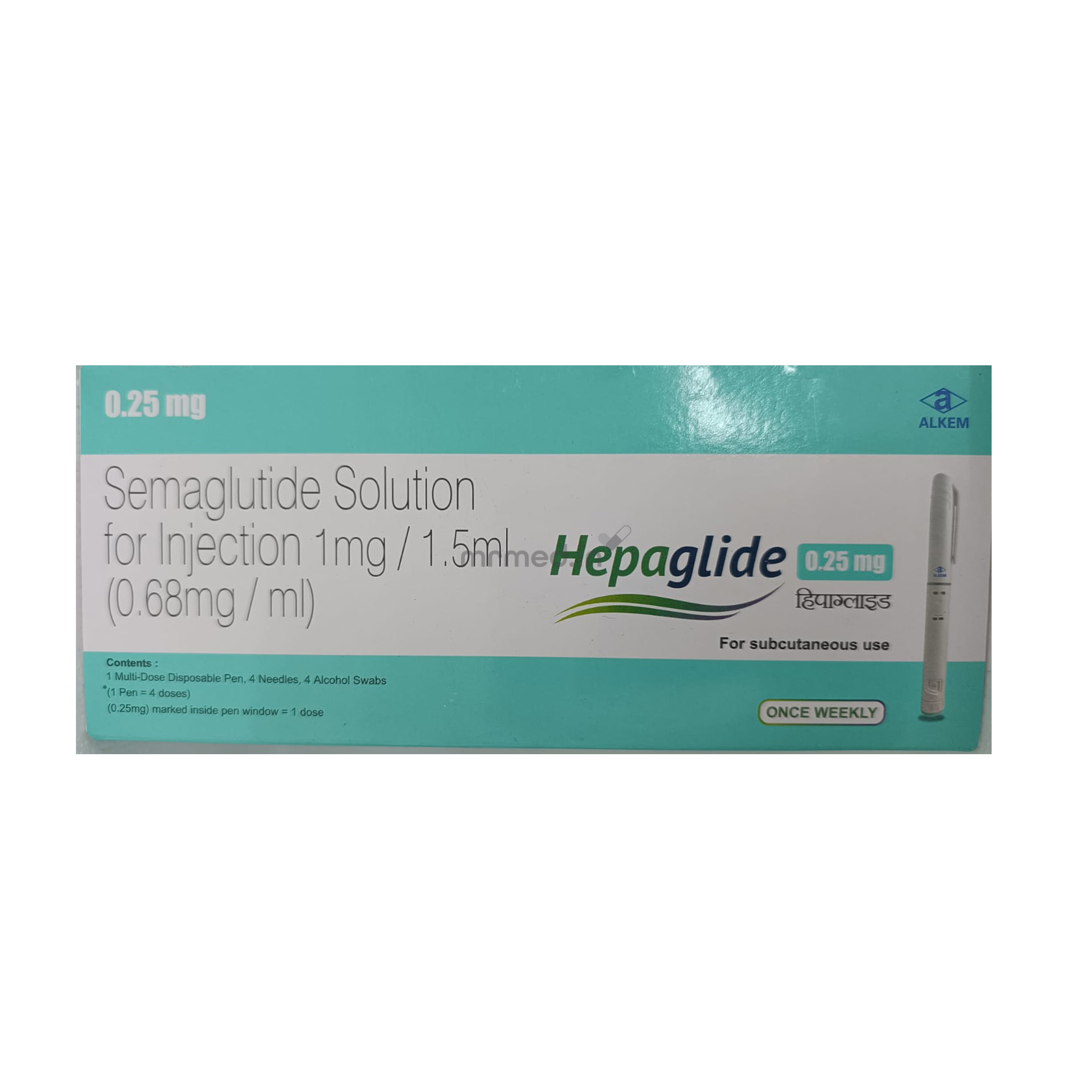Hepaglide 0.25mg Injection