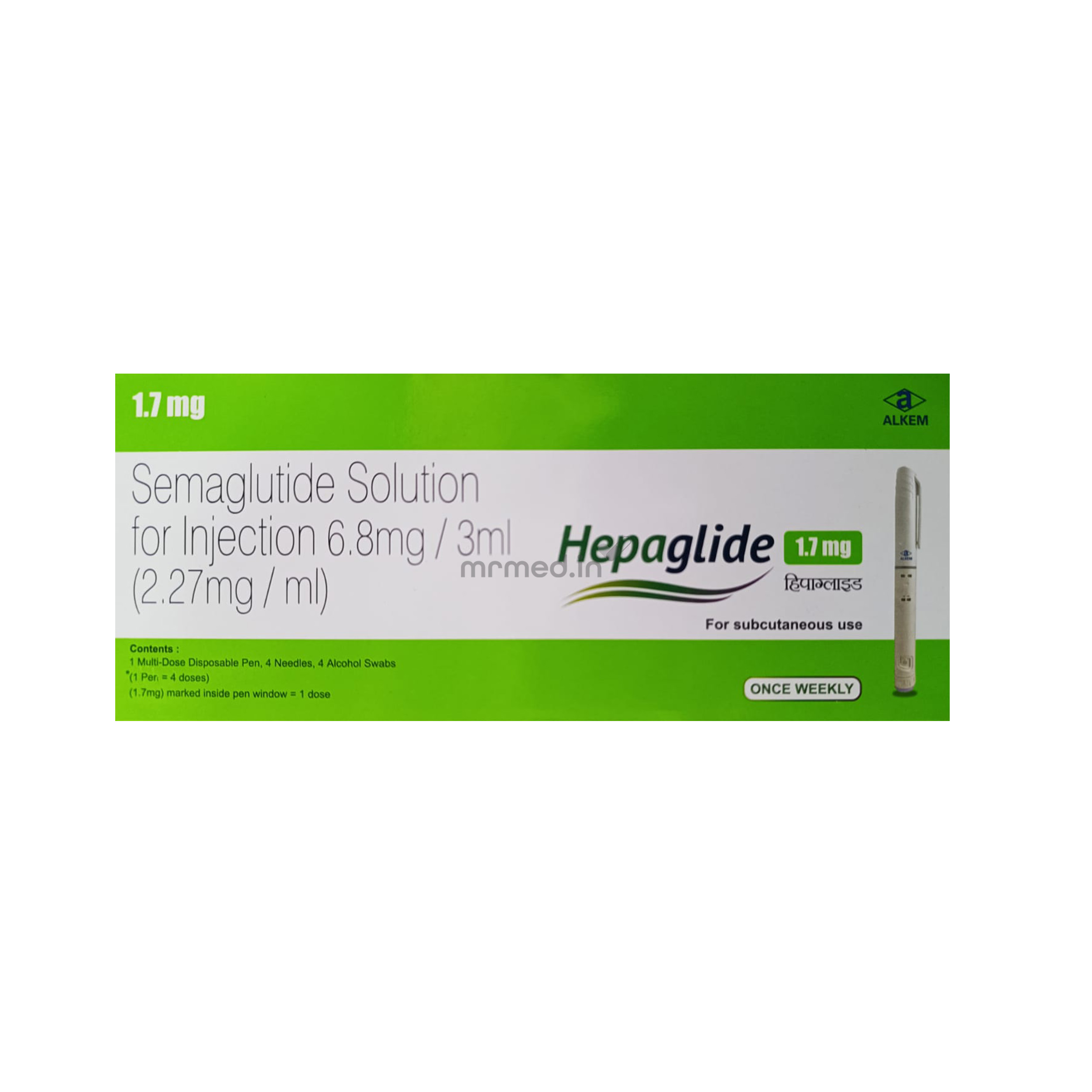 Hepaglide 1.7mg Injection