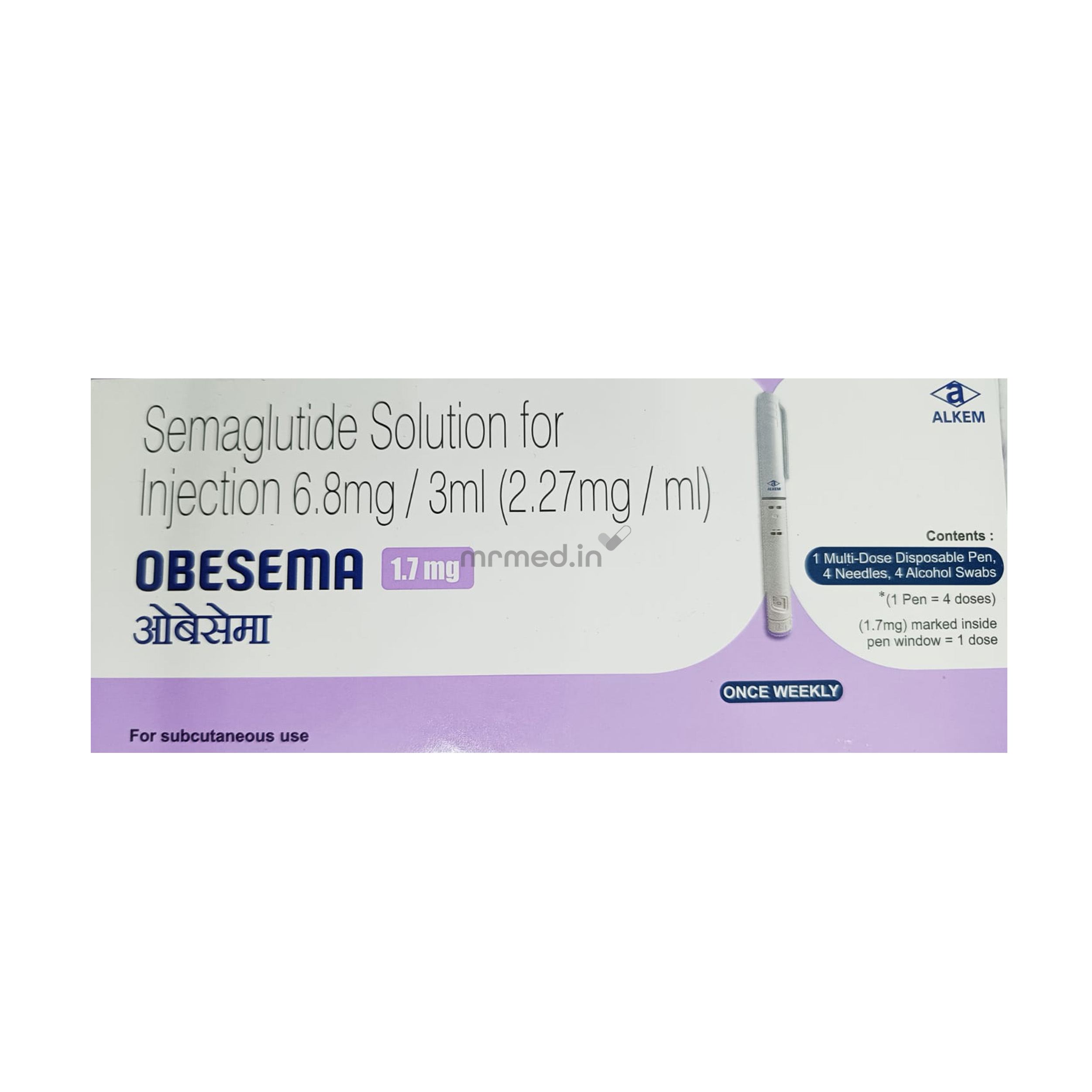 Obesema 1.7mg Injection