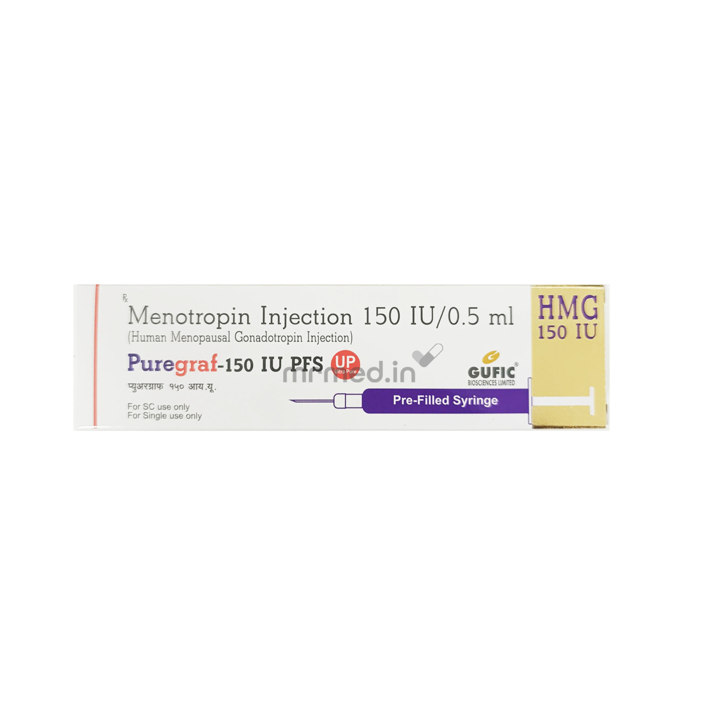 Puregraf 150IU Injection PFS