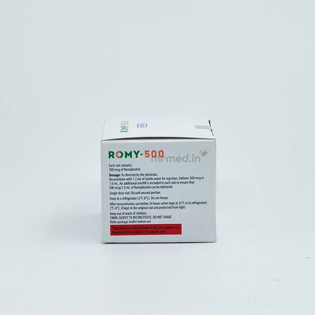 Md Romy Romy 500mcg Injection Buy Online: Uses, Lowest Price & Side Effects