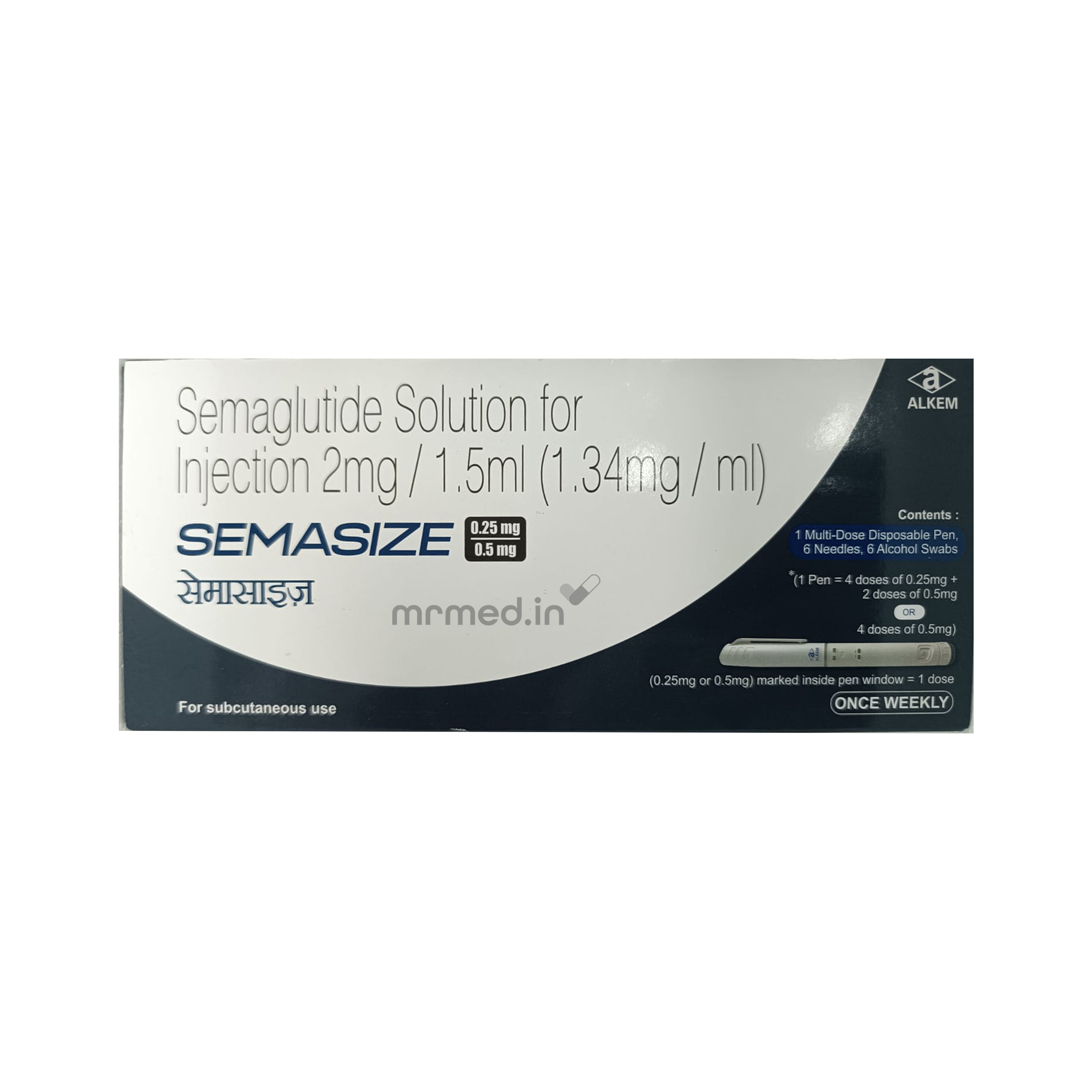 Semasize 0.25mg/0.5mg Pen Injection