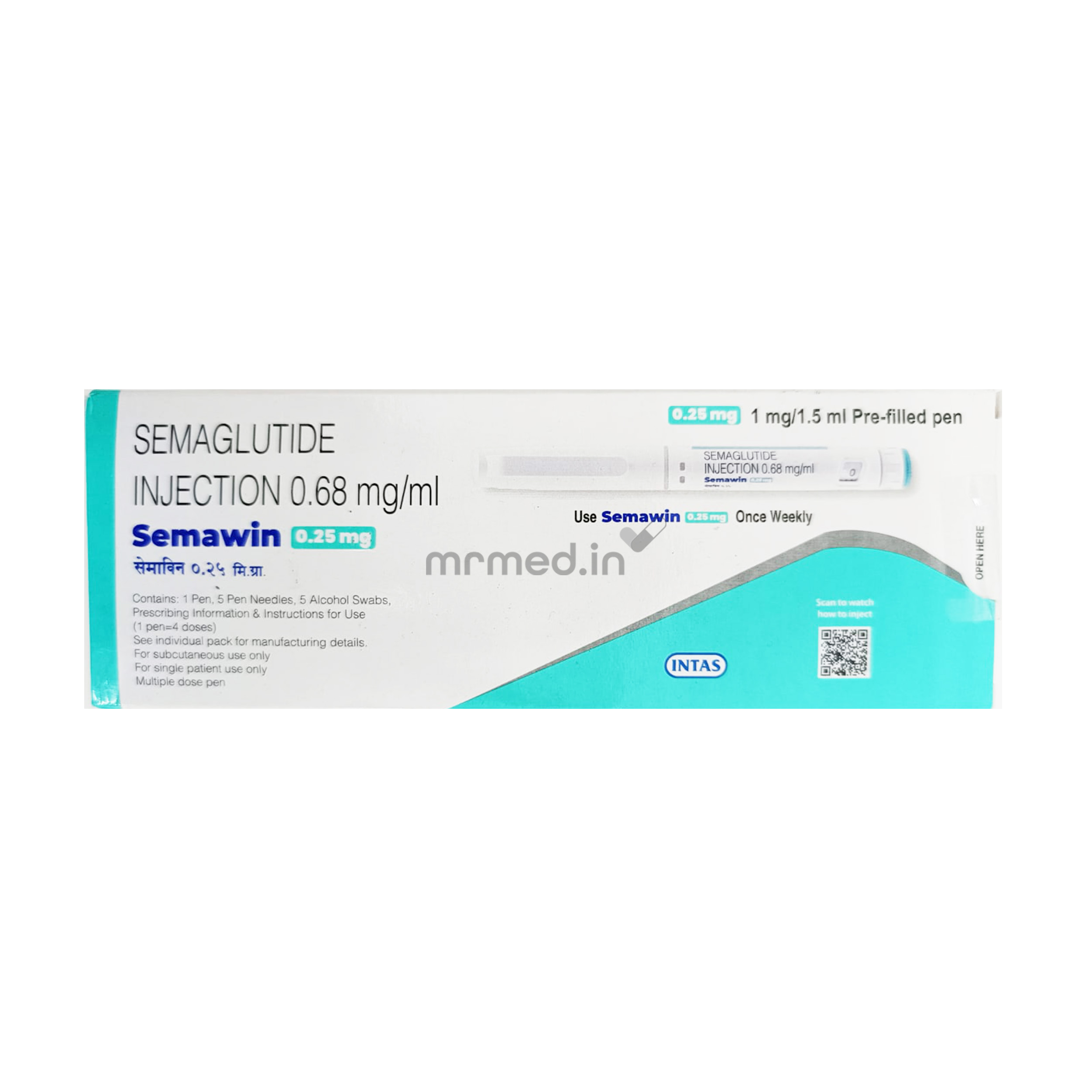 Semawin 0.25mg Pen injection