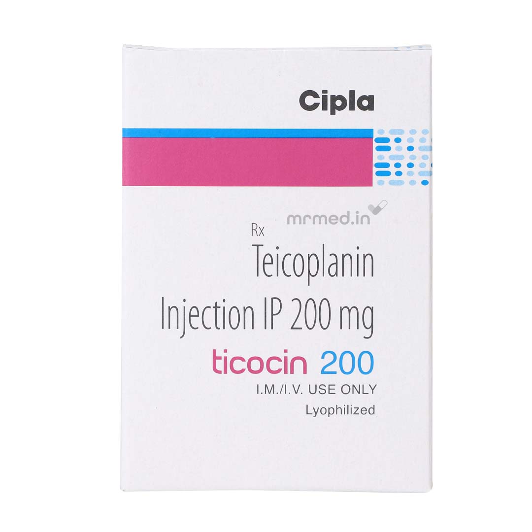 Ticocin 200mg Injection