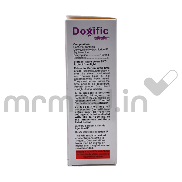 DOXIFIC 100MG INJECTION_2