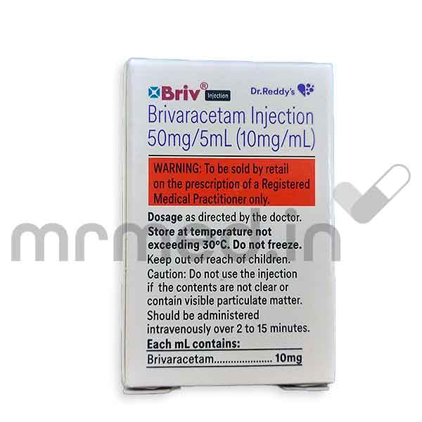 Buy Briv 50mg Injection Online: Uses, Price, and Side Effects | MrMed