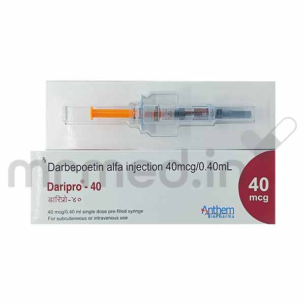 Buy Daripro 40mcg Injection Online: Uses, Price, Dosage, Instructions ...