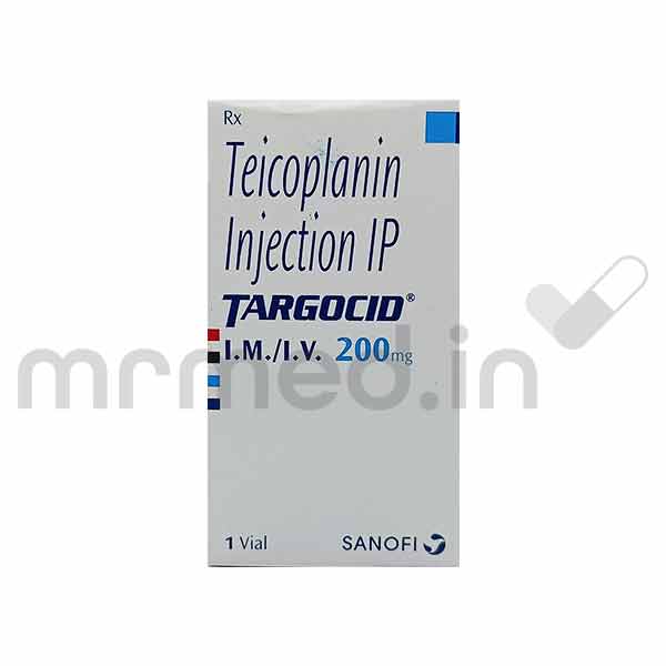Buy Targocid 200mg Injection Online: Uses, Price, Side Effects | MrMed