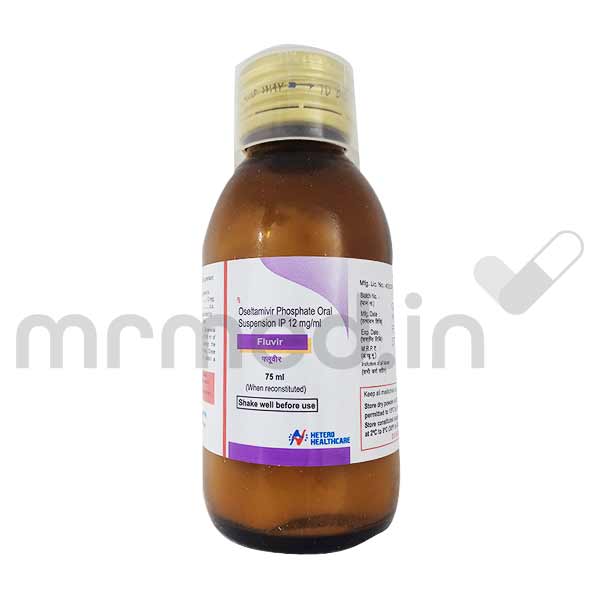 Buy Fluvir 12mg Syrup 75ml Online: View Uses, Price, and Side Effects