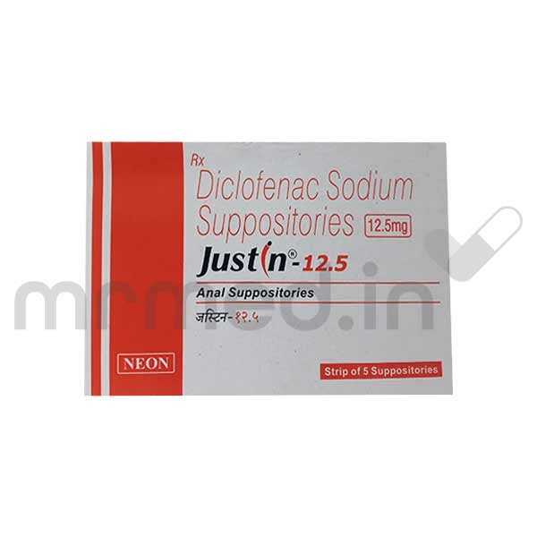 Buy Justin 12.5mg Suppository Online: Uses, Price, Dosage, Instructions ...
